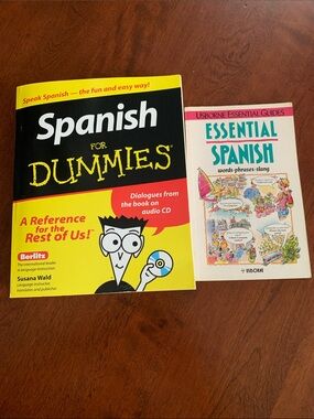 Spanish For Dummies & Essential Spanish Book Bundle